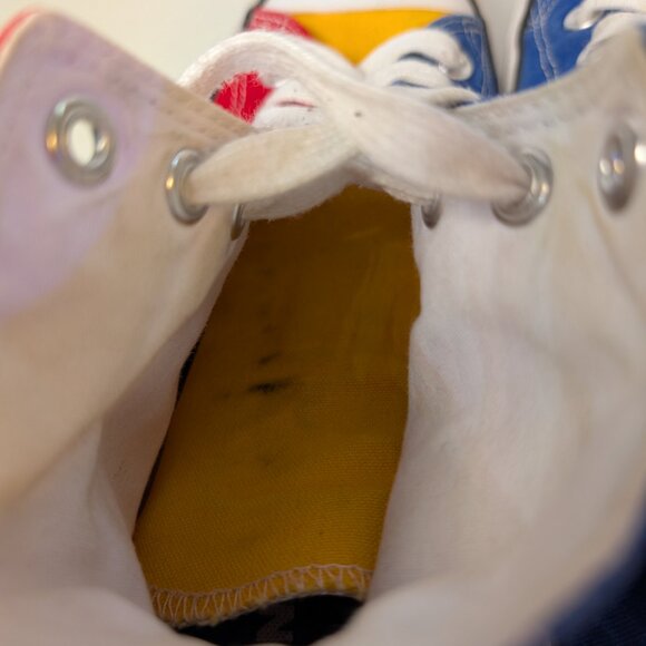 Converse Chuck Taylor All Star High Top Sneakers Multicolor Men 7.5 Women 9.5 - Picture 7 of 12